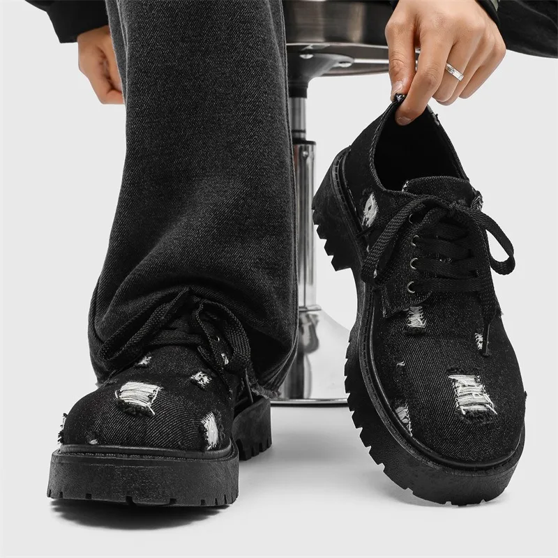 shoes for men denim big head boot retro high quality low-top thick-soled men shoes outdoor leisure men sneaker zapatillas hombre
shoes for men denim big head boot retro high quality low-top thick-soled men shoes outdoor leisure men sneaker zapatillas hombre