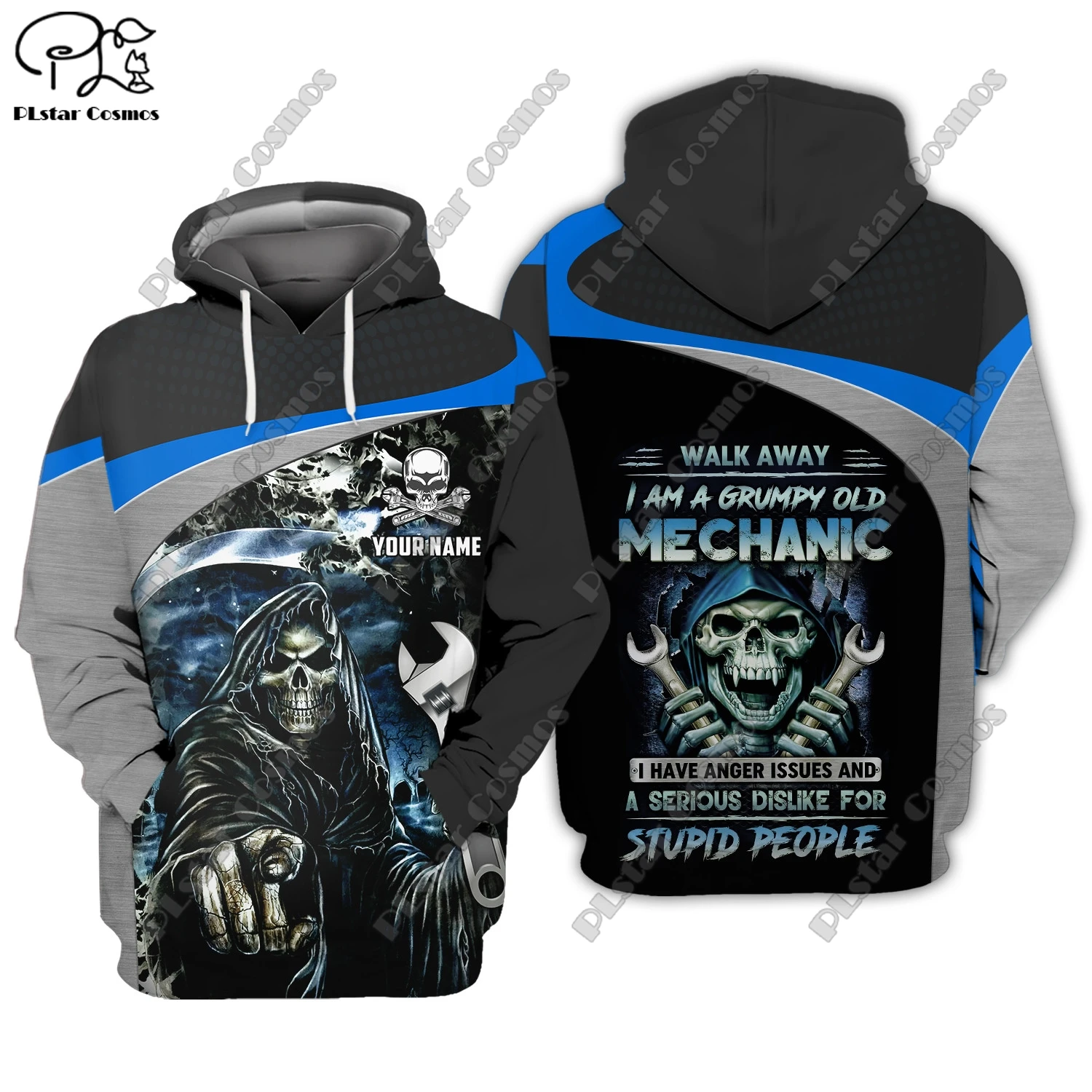 PLstar Cosmos 3D Printed Skull Mechanic Graphic Print Unisex Clothing Fun Casual Hoodie/Sweatshirt/Zip/Jacket/T-Shirt JX-4
PLstar Cosmos 3D Printed Skull Mechanic Graphic Print Unisex Clothing Fun Casual Hoodie/Sweatshirt/Zip/Jacket/T-Shirt JX-4