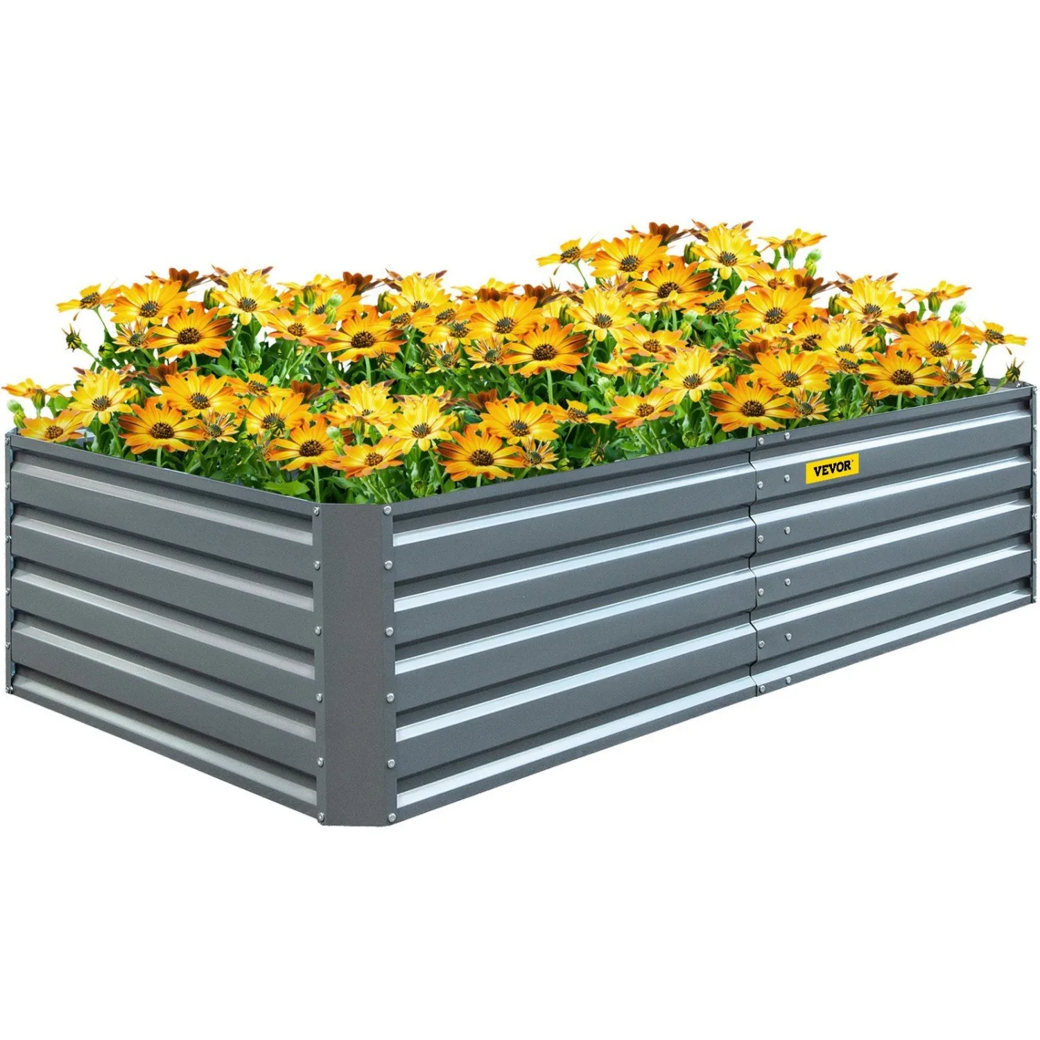 VEVOR Galvanized Raised Garden Bed - 80x40x19in 264 Gal Spacious Capacity, Bottomless Frame for Drainage, Robust Weather-Proof S
VEVOR Galvanized Raised Garden Bed - 80x40x19in 264 Gal Spacious Capacity, Bottomless Frame for Drainage, Robust Weather-Proof S