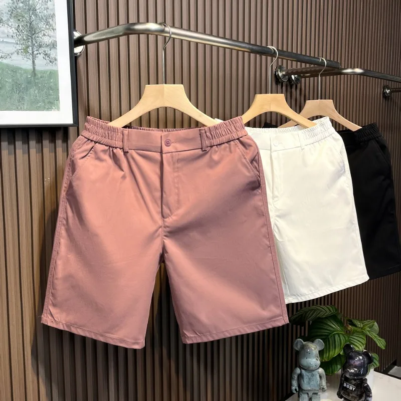 Men Luxury Casual Shorts Slim Fit Knee Length Summer Fashion Shorts
Men Luxury Casual Shorts Slim Fit Knee Length Summer Fashion Shorts