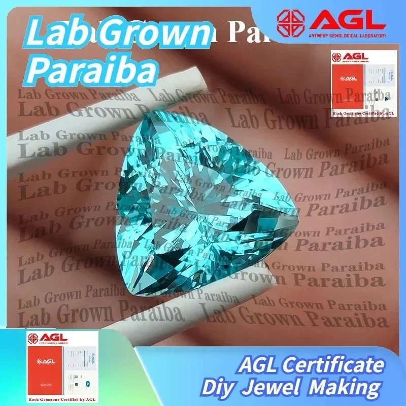 Lab Grown Paraiba Gemstone for DIY Jewelry Making Fat Triangle Cut Inlay Ring Necklace Lab Created Paraiba Tourmaline AGL
Lab Grown Paraiba Gemstone for DIY Jewelry Making Fat Triangle Cut Inlay Ring Necklace Lab Created Paraiba Tourmaline AGL