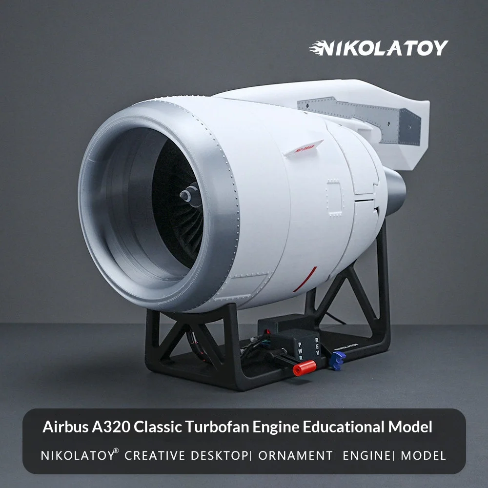 Airbus A320 Turbofan Engine Teaching Model Aircraft DIY Engine Science Education Tool Toy Gift for Friends
Airbus A320 Turbofan Engine Teaching Model Aircraft DIY Engine Science Education Tool Toy Gift for Friends