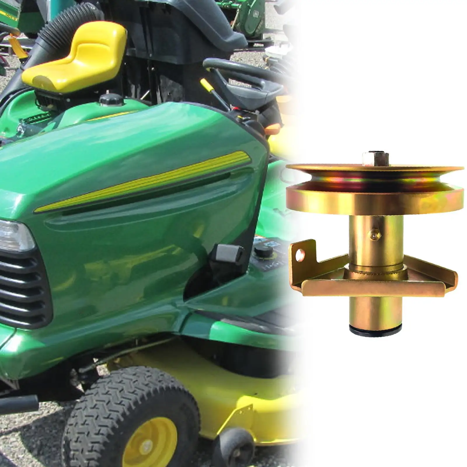 Mower Deck Spindle Assembly Portable for AM126225 for 1542GS 1642HS 1438HS
Mower Deck Spindle Assembly Portable for AM126225 for 1542GS 1642HS 1438HS