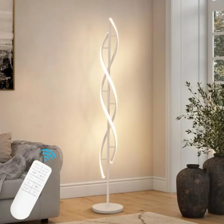 40W Modern Floor Lamp with Remote 60 inch Dimmable Floor Lamp for Bedroom Standing Lamp LED Floor Lamps for Living Room Dining
40W Modern Floor Lamp with Remote 60 inch Dimmable Floor Lamp for Bedroom Standing Lamp LED Floor Lamps for Living Room Dining