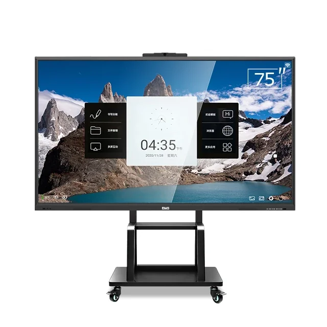75 Inch Led Interactive Whiteboard Set Infrared Wireless Projection Electronic Whiteboard Educational Conference Machine
75 Inch Led Interactive Whiteboard Set Infrared Wireless Projection Electronic Whiteboard Educational Conference Machine