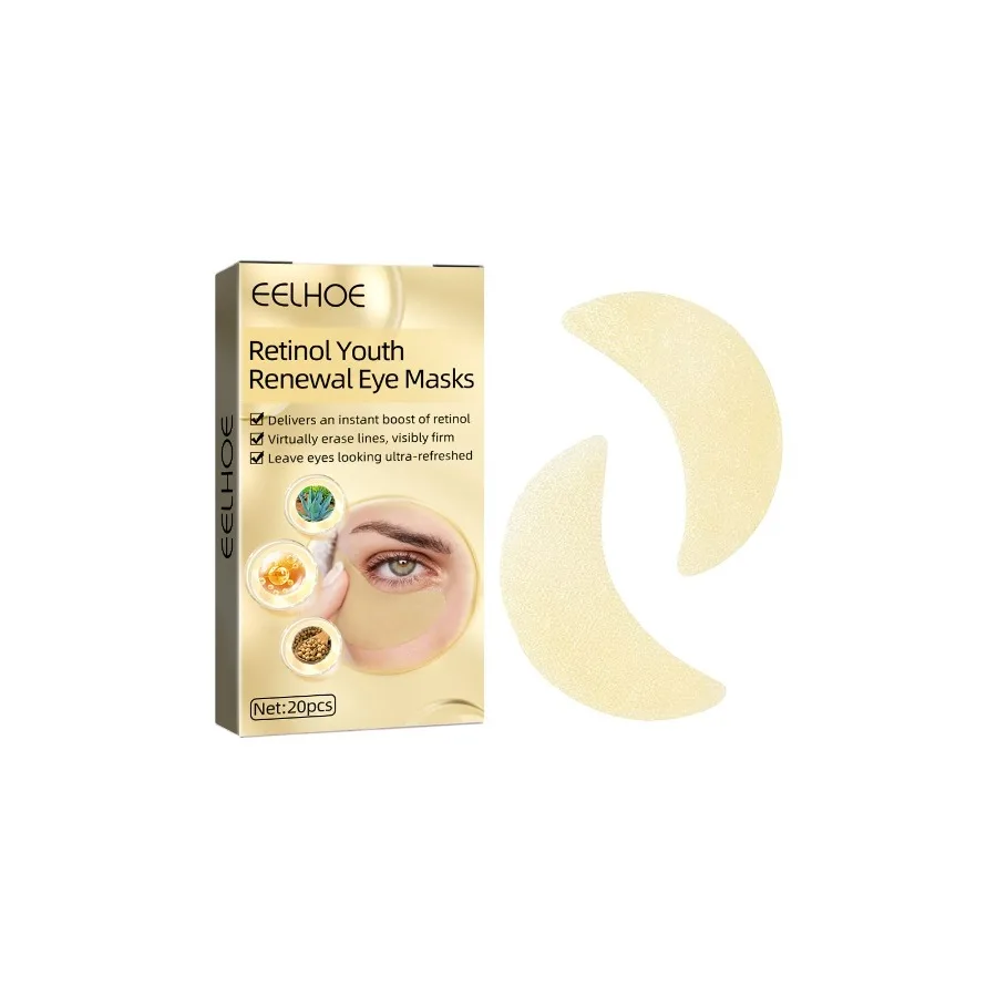 EELHOE Retinol Eye Mask Lightening And Lifting Fine Lines Around Eyes Repair Dark Circles And Eye Bags Moisturizing Eye Mask
EELHOE Retinol Eye Mask Lightening And Lifting Fine Lines Around Eyes Repair Dark Circles And Eye Bags Moisturizing Eye Mask
