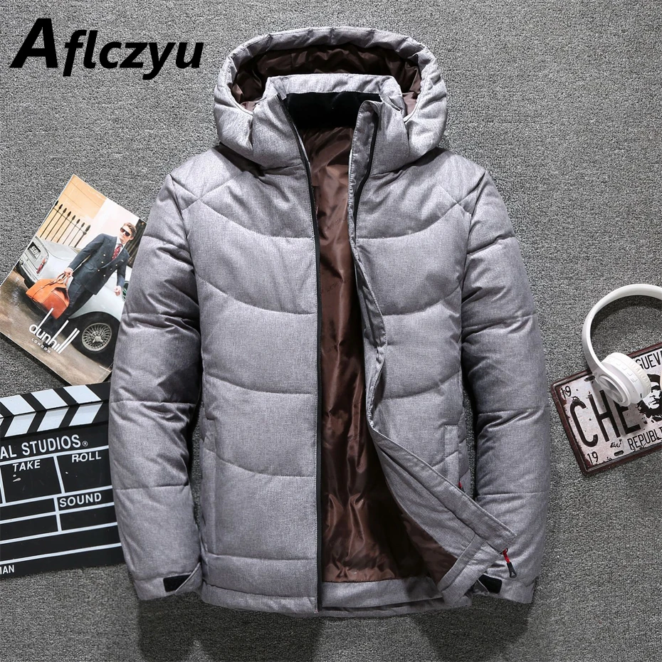 Winter Down Jacket Men Puffer Jacket Solid Color Down Coats Male Winter Thick Hooded Down Coat Solid Color
Winter Down Jacket Men Puffer Jacket Solid Color Down Coats Male Winter Thick Hooded Down Coat Solid Color
