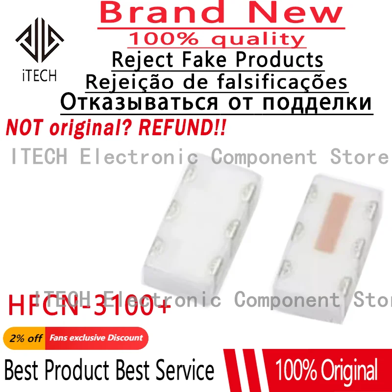 5 шт./партия, оригинальные зеркальные фильтры 3100 LTCC, 3400 - 9900 МГц, 100% новые и оригинальные
5 шт./партия, оригинальные зеркальные фильтры 3100 LTCC, 3400 - 9900 МГц, 100% новые и оригинальные