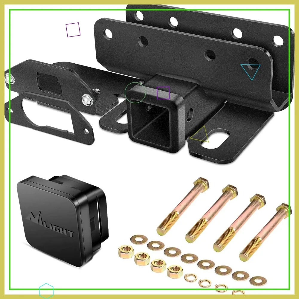 2-дюймовый комплект приемника сцепного устройства прицепа для моделей Ford Bronco 2/4 дверей 2021-2024 гг., сверхмощный буксирный крюк с черной крышкой
2-дюймовый комплект приемника сцепного устройства прицепа для моделей Ford Bronco 2/4 дверей 2021-2024 гг., сверхмощный буксирный крюк с черной крышкой