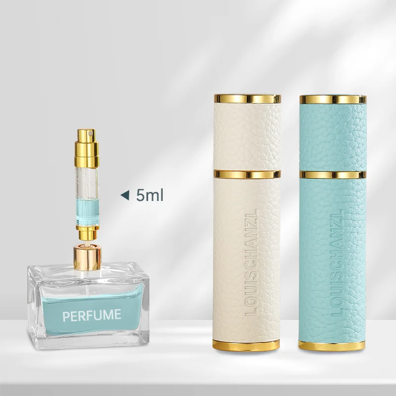 Louischanzl magnet Perfume Atomizer Bottle Portable leather Sprayer for Boarding Tight Sealing Travel Perfume Spray gift 5ml
Louischanzl magnet Perfume Atomizer Bottle Portable leather Sprayer for Boarding Tight Sealing Travel Perfume Spray gift 5ml