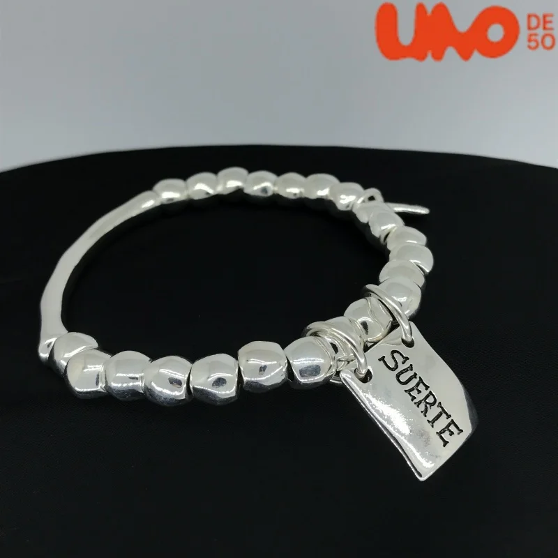 2025 Best Selling Exquisite High Quality UNO DE 50 Fashion Classic 925 Bracelet Jewelry Daily Collocation Holiday Romantic Gifts
2025 Best Selling Exquisite High Quality UNO DE 50 Fashion Classic 925 Bracelet Jewelry Daily Collocation Holiday Romantic Gifts