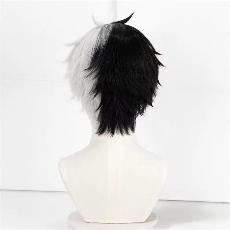 Anime Wind Breaker Sakura Haruka Cosplay Wig Black and white Heat Resistant Synthetic Fiber Hair Rose Net Cap For Halloween Wig
Anime Wind Breaker Sakura Haruka Cosplay Wig Black and white Heat Resistant Synthetic Fiber Hair Rose Net Cap For Halloween Wig