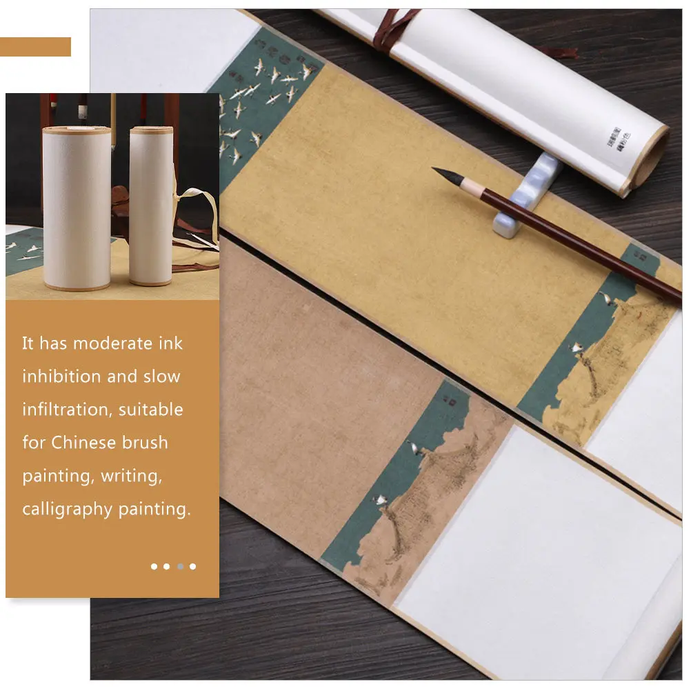 Chinese Calligraphy Practicing Paper Scroll Premium Xuan Paper Multipurpose Painting Scroll Calligraphy Wall Hanging Accessory
Chinese Calligraphy Practicing Paper Scroll Premium Xuan Paper Multipurpose Painting Scroll Calligraphy Wall Hanging Accessory