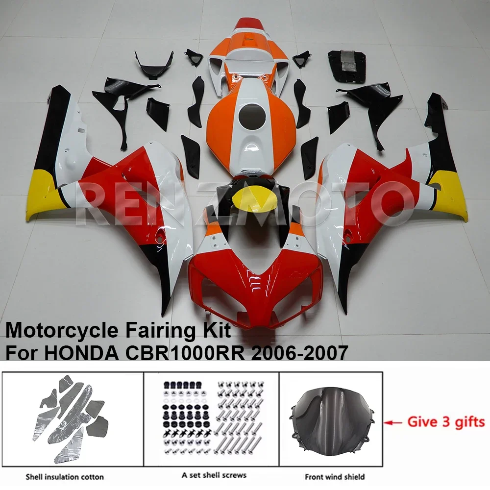 Для HONDA CBR1000RR 2006-2007 обтекатель R/Z HC1R25 комплект кузова мотоцикла декоративная пластиковая защитная пластина Аксессуары Корпус
Для HONDA CBR1000RR 2006-2007 обтекатель R/Z HC1R25 комплект кузова мотоцикла декоративная пластиковая защитная пластина Аксессуары Корпус