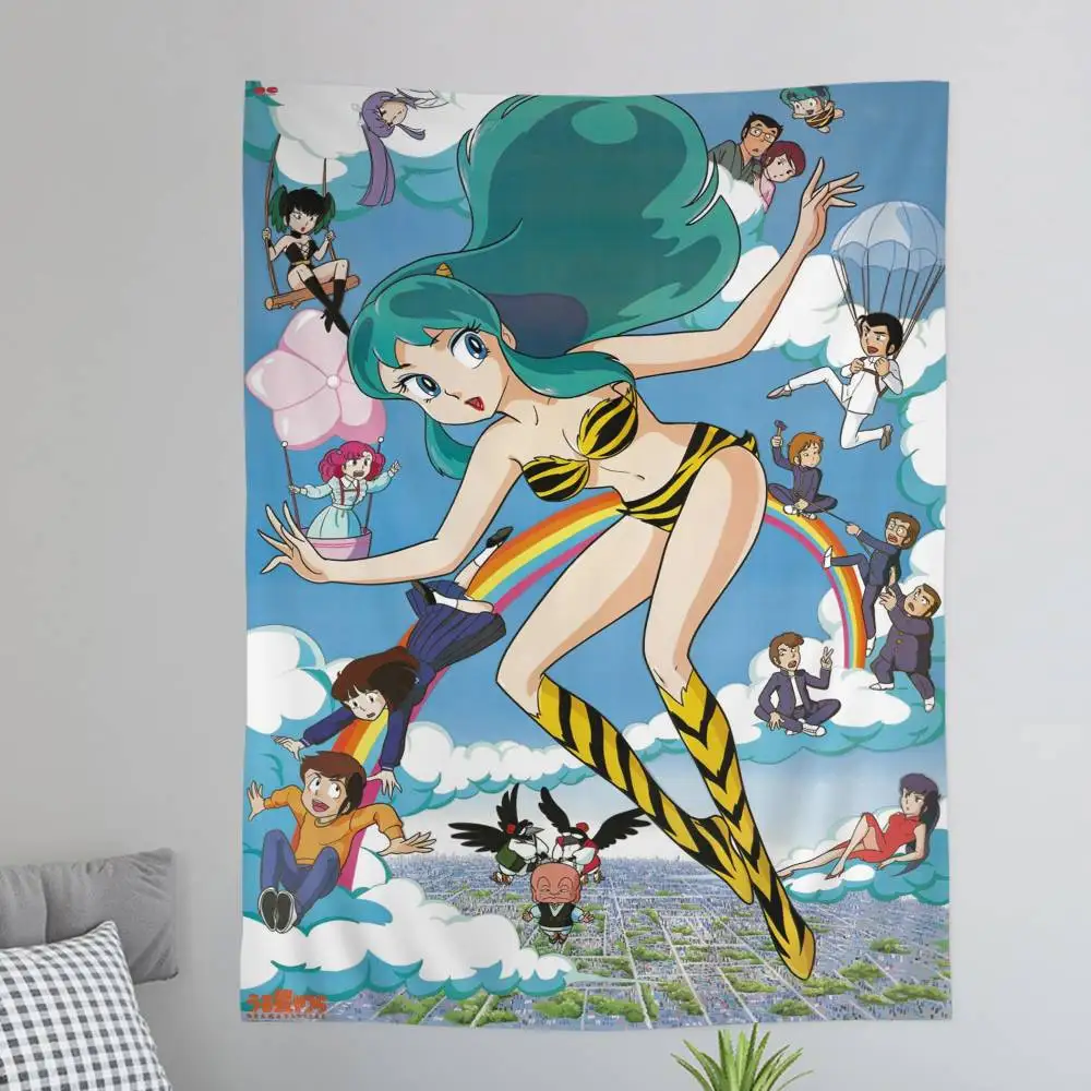 Аниме-гобелен «Урусей Яцура», настенное искусство в стиле научной фантастики, декор для дома и комнаты
Аниме-гобелен «Урусей Яцура», настенное искусство в стиле научной фантастики, декор для дома и комнаты