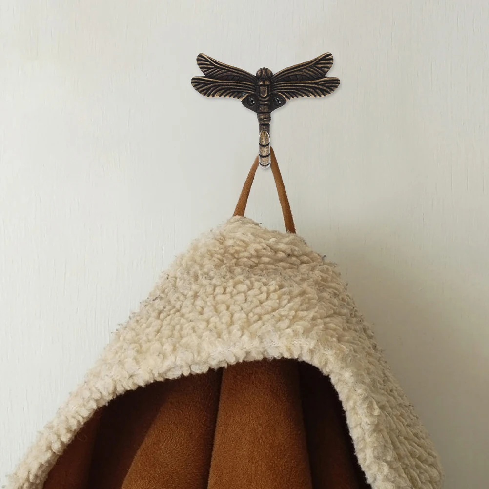 2 Pcs Dragonfly Wall Hooks Vintage Decorative Hanger Clothes Rack Home Bathroom Coat Farmhouse Storage Saving
2 Pcs Dragonfly Wall Hooks Vintage Decorative Hanger Clothes Rack Home Bathroom Coat Farmhouse Storage Saving