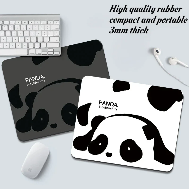 Black And White Panda Mouse Pad Gaming Accessories Cute Mats Art Design Non-slip Office Rubber Cartoon Small Mousepad 21x26cm
Black And White Panda Mouse Pad Gaming Accessories Cute Mats Art Design Non-slip Office Rubber Cartoon Small Mousepad 21x26cm