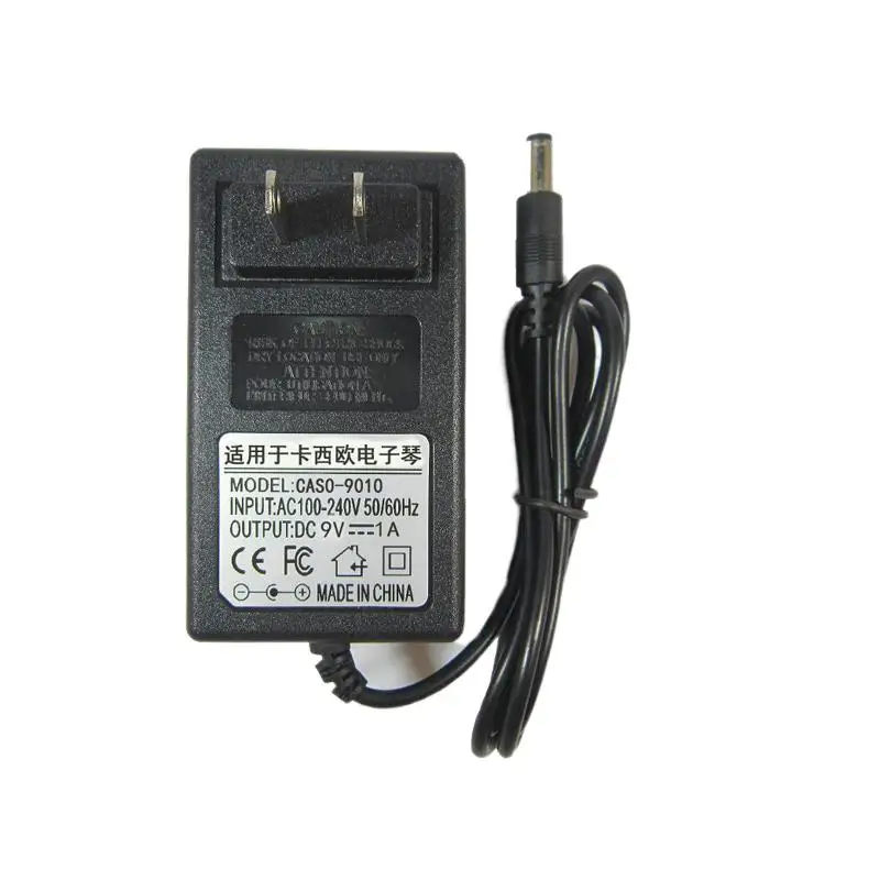 For Casio electronic keyboard power adapter 9V 1A 5.5*1.7mm CT-420 CT-430 CT-450 CT-460 CT480
For Casio electronic keyboard power adapter 9V 1A 5.5*1.7mm CT-420 CT-430 CT-450 CT-460 CT480