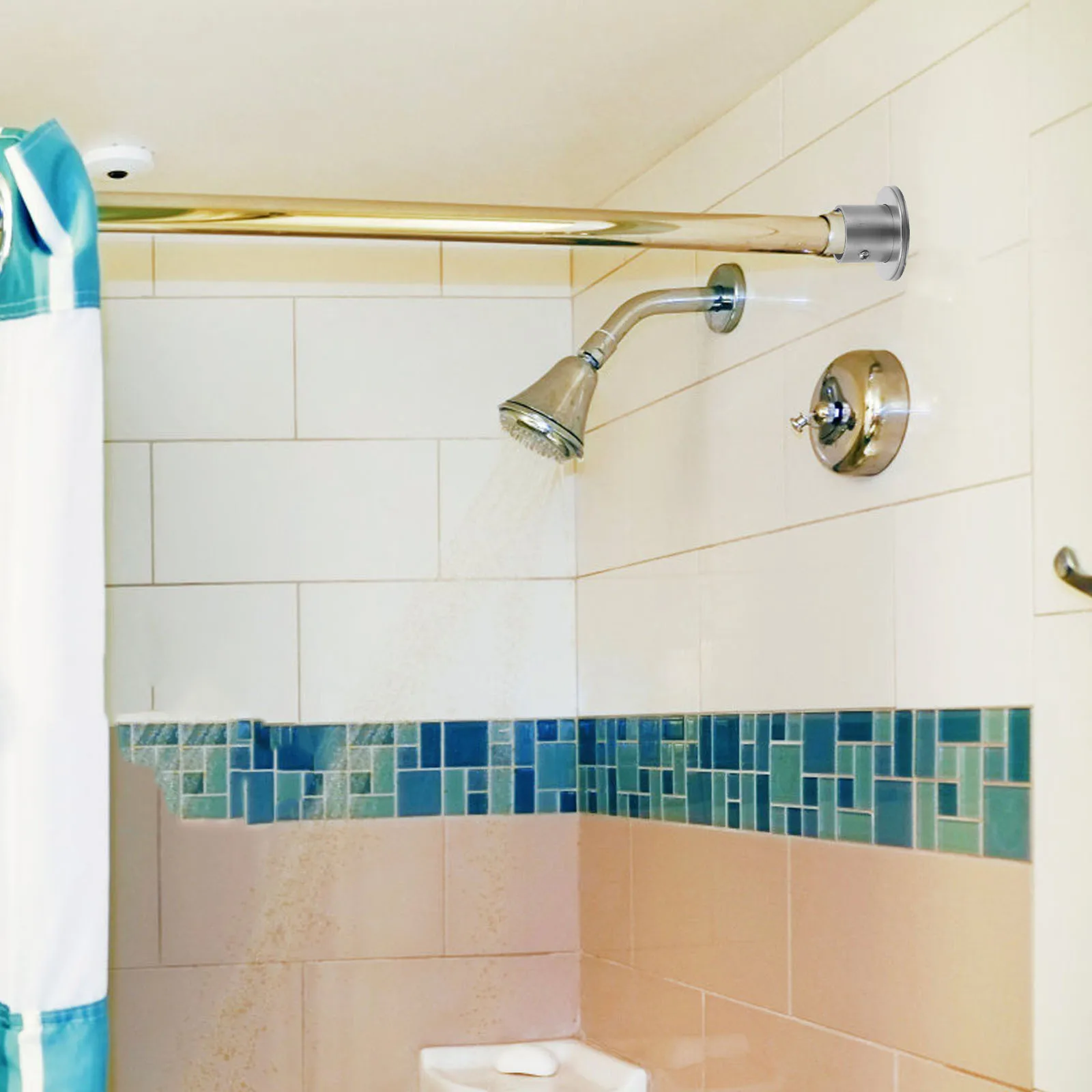 4Pcs Closet Rod Bracket Stainless Steel Shower Curtain Pole Socket Easy Installation Home Wardrobe Flange
4Pcs Closet Rod Bracket Stainless Steel Shower Curtain Pole Socket Easy Installation Home Wardrobe Flange