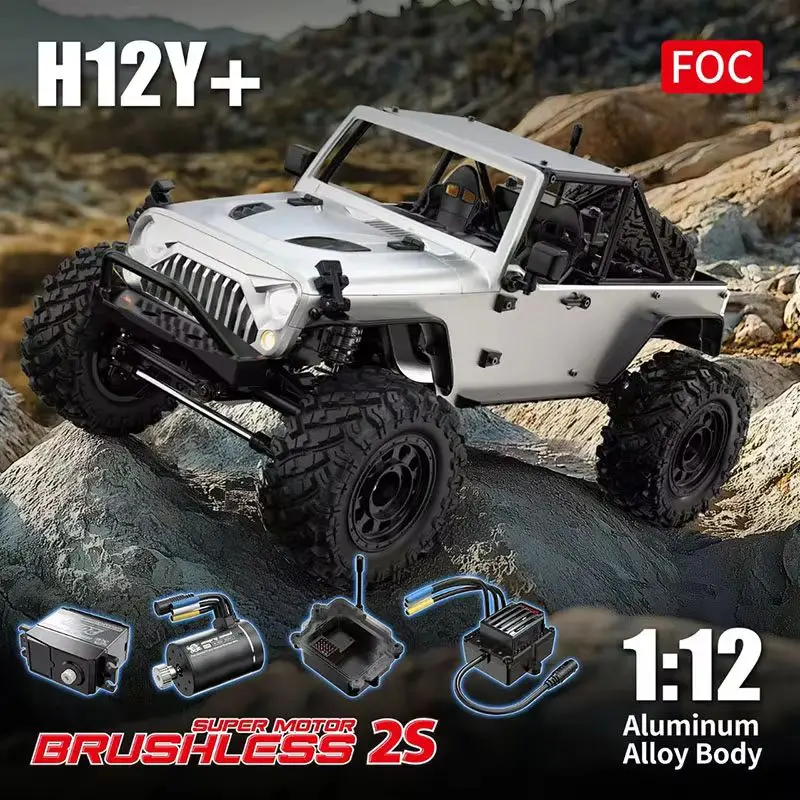 Новинка 2025 года, Mjx H12y H12y+, автомобиль с дистанционным управлением, внедорожник, сенсорный бесщеточный 1/12, полномасштабная радиоуправляемая модель автомобиля, подарки для мальчиков
Новинка 2025 года, Mjx H12y H12y+, автомобиль с дистанционным управлением, внедорожник, сенсорный бесщеточный 1/12, полномасштабная радиоуправляемая модель автомобиля, подарки для мальчиков