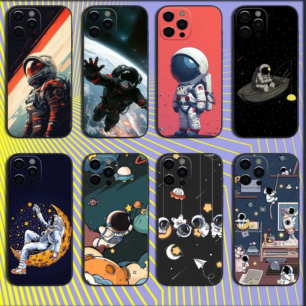 Universe Cool Astronaut Space Phone Case For iPhone 16,15,14,13,12,11,Pro,X,XS,Max,XR,Plus,Mini Soft Black Cover
Universe Cool Astronaut Space Phone Case For iPhone 16,15,14,13,12,11,Pro,X,XS,Max,XR,Plus,Mini Soft Black Cover