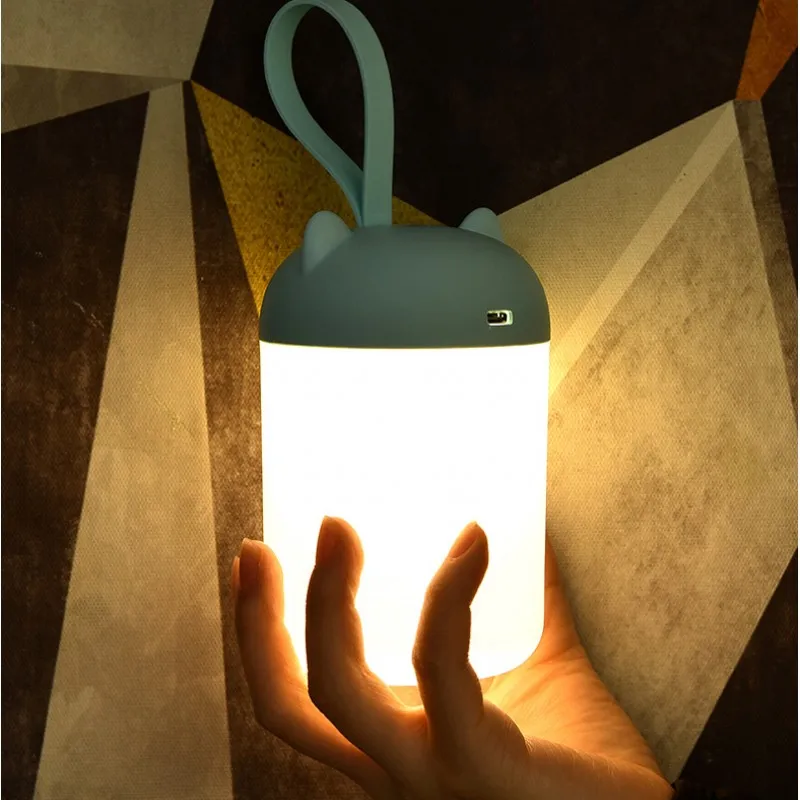 Portable LED Night Light Touch Dimmable Outdoor Lantern USB Rechargeable Bedroom Bedside Lamp for Children Baby Gift
Portable LED Night Light Touch Dimmable Outdoor Lantern USB Rechargeable Bedroom Bedside Lamp for Children Baby Gift