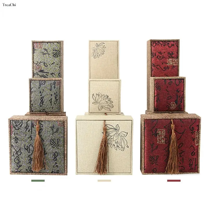 Linen Tassel Jewelry Box Jewelry Bracelet Box Wenwan Buddha Beads Bracelet Box Pendant Jade Jewelry Box Packaging Box
Linen Tassel Jewelry Box Jewelry Bracelet Box Wenwan Buddha Beads Bracelet Box Pendant Jade Jewelry Box Packaging Box