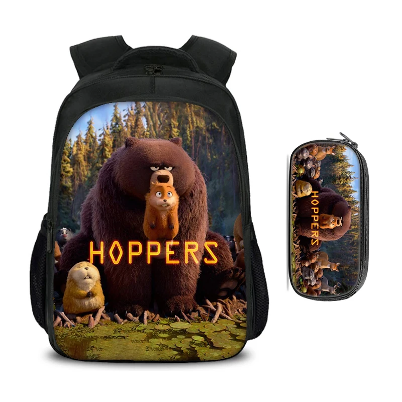2Pcs/Set Child School Double layered Backpack Hoppers Backpack, Pencil Bags School Bags Mochila Cartoon Movie Rucksack
2Pcs/Set Child School Double layered Backpack Hoppers Backpack, Pencil Bags School Bags Mochila Cartoon Movie Rucksack