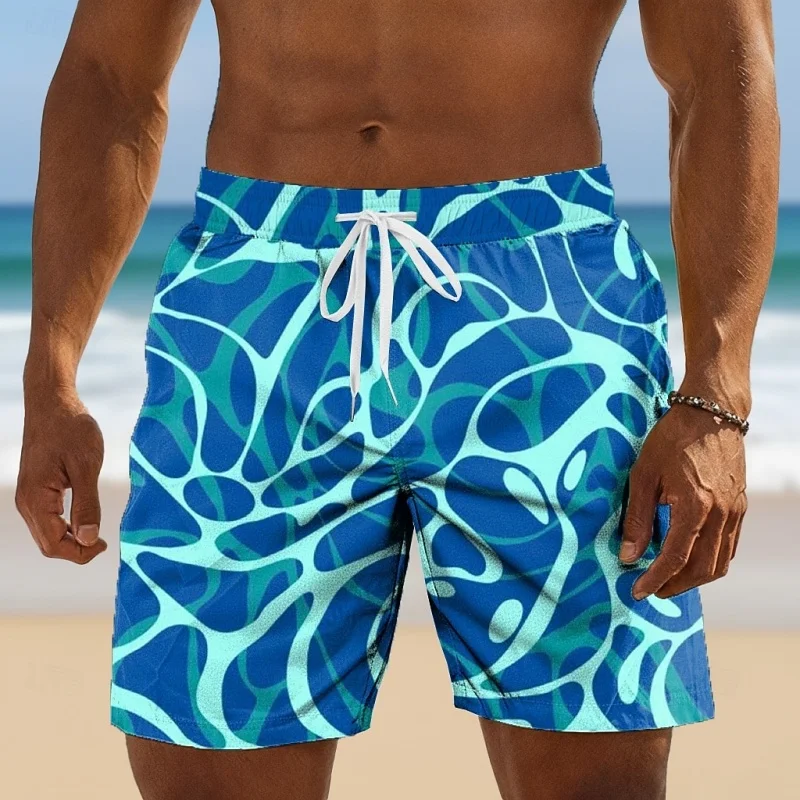Vibrant Ocean Wave Graphic Swim Trunks For Men Lightweight 3D Printed Short Pants Summer Hawaii Surf Swimsuit Loose Beach Shorts
Vibrant Ocean Wave Graphic Swim Trunks For Men Lightweight 3D Printed Short Pants Summer Hawaii Surf Swimsuit Loose Beach Shorts
