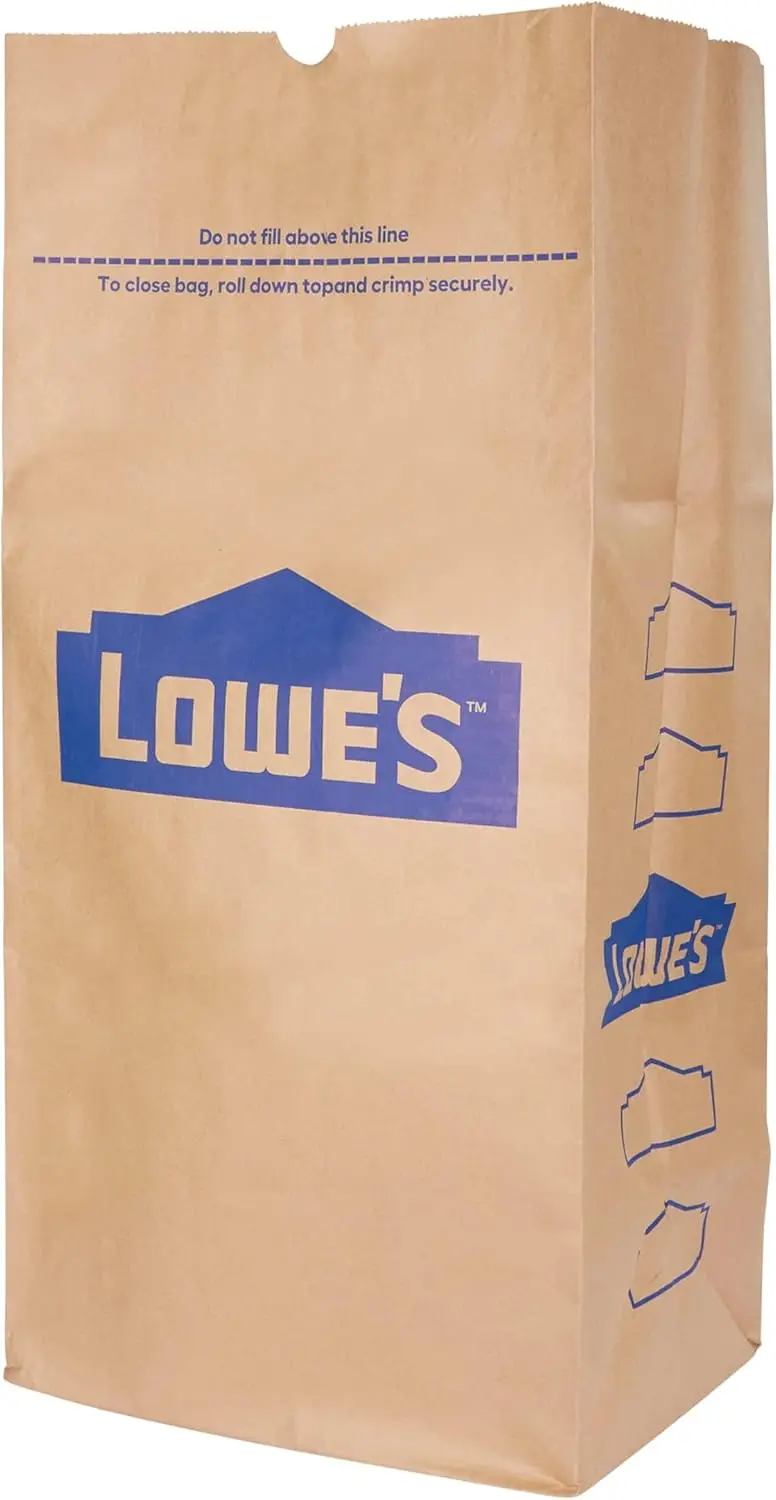 30 Gallon Heavy Duty Brown Paper Lawn Bags, 10 Count - Biodegradable Garden Waste Bags
30 Gallon Heavy Duty Brown Paper Lawn Bags, 10 Count - Biodegradable Garden Waste Bags