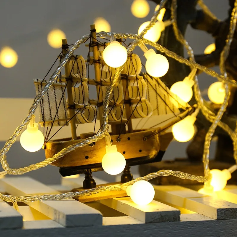 USB/Battery Power LED Ball Garland Lights Fairy Lights String Waterproof Outdoor Lights Holiday Lighting Christmas Decoration
USB/Battery Power LED Ball Garland Lights Fairy Lights String Waterproof Outdoor Lights Holiday Lighting Christmas Decoration