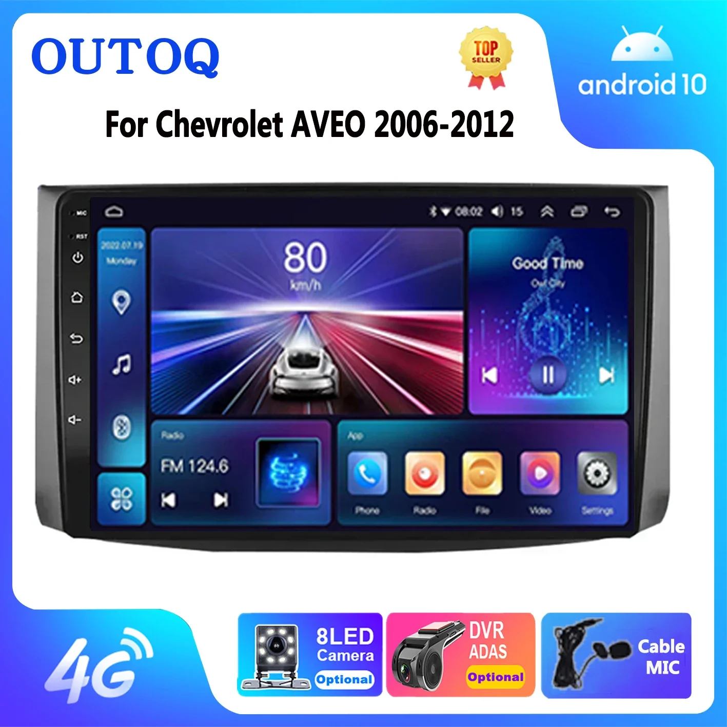 Android Car Radio Carplay for Chevrolet AVEO T250 2006 - 2012 Multimedia Player 4G GPS Navigation Stereo Head Unit Carplay
Android Car Radio Carplay for Chevrolet AVEO T250 2006 - 2012 Multimedia Player 4G GPS Navigation Stereo Head Unit Carplay