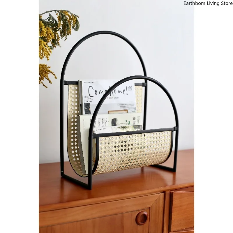 Металлические подставки для журналов в японском стиле с плетеным дизайном, винтажные, для гостиной, для хранения, офисная мебель, Das Magazin ZY40ZZJ
Металлические подставки для журналов в японском стиле с плетеным дизайном, винтажные, для гостиной, для хранения, офисная мебель, Das Magazin ZY40ZZJ