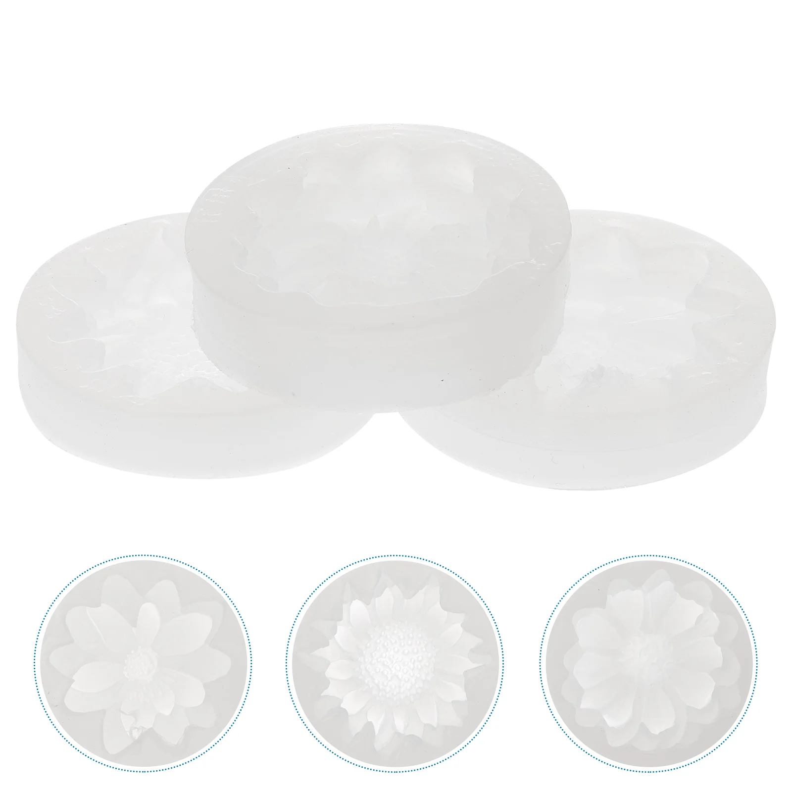 3 Pcs Flowers Silicone Jewelry Making Mold for Craft Projects Reusable Epoxy Accessories Molds Easy to Use
3 Pcs Flowers Silicone Jewelry Making Mold for Craft Projects Reusable Epoxy Accessories Molds Easy to Use