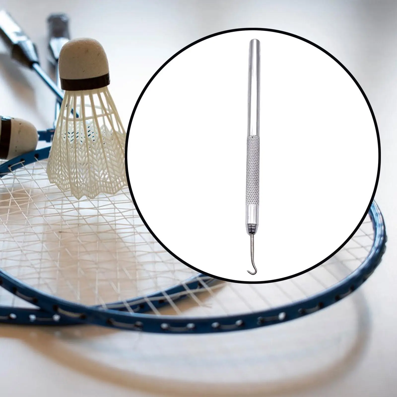 String Puller Hook Lightweight Portable Pull Wire Tennis Racket Stringing Puller for Badminton String Restring Squash Threading
String Puller Hook Lightweight Portable Pull Wire Tennis Racket Stringing Puller for Badminton String Restring Squash Threading