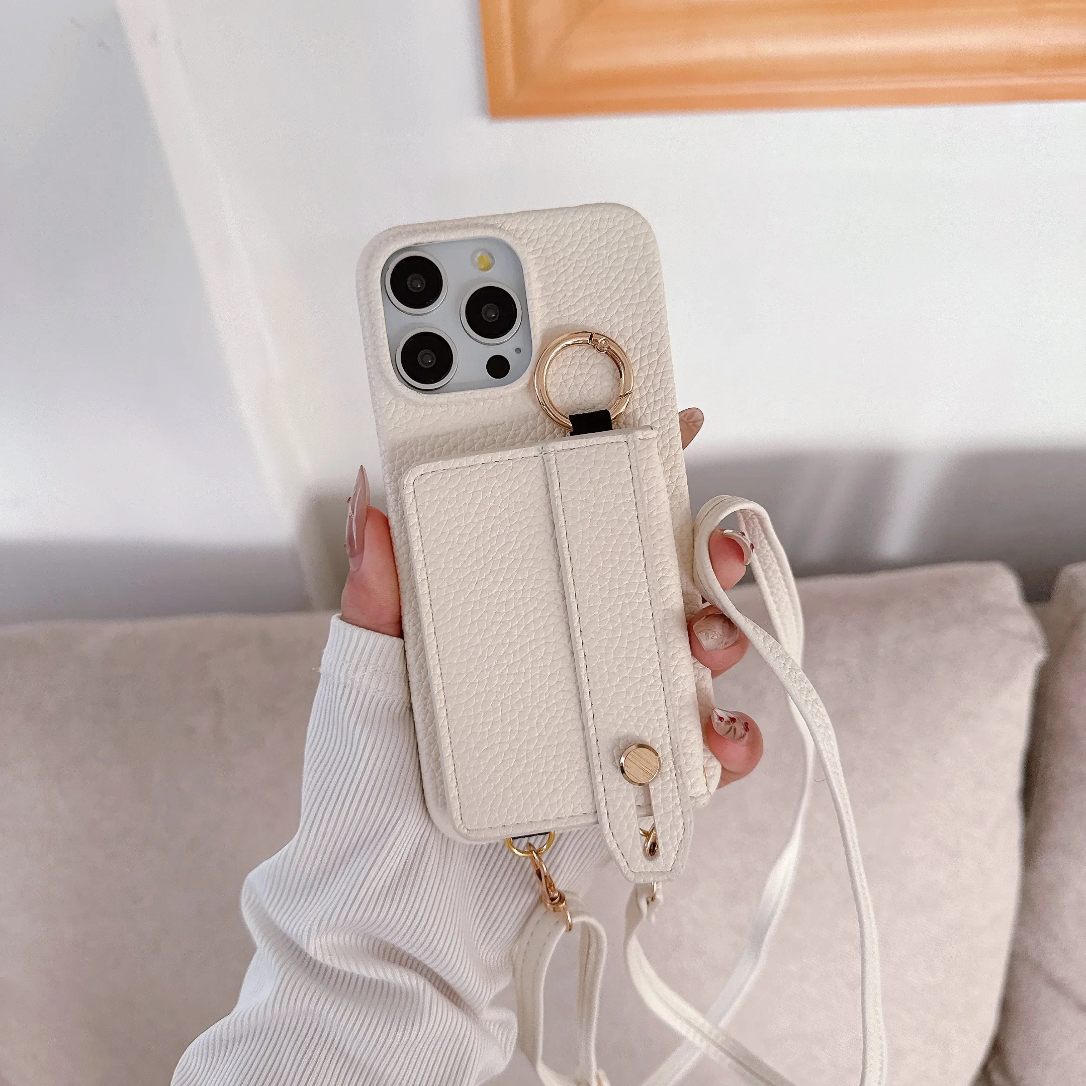 Crossbody Wrist Strap Phone Case for IPhone 15 14 12 11 Pro Max 13 Mini 15 14 Plus Wallet with Card Holder Ring Leather Cover
Crossbody Wrist Strap Phone Case for IPhone 15 14 12 11 Pro Max 13 Mini 15 14 Plus Wallet with Card Holder Ring Leather Cover