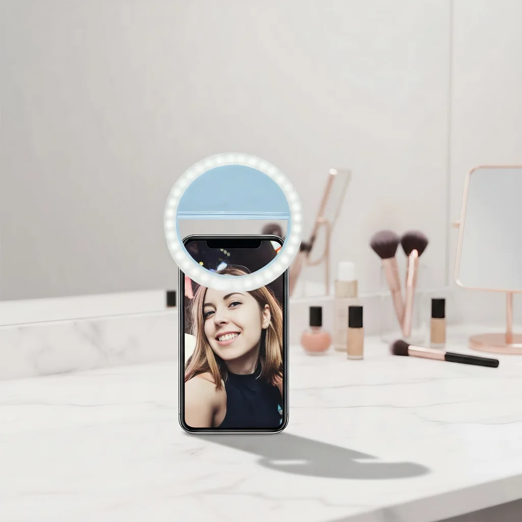 USB Charging Phone Camera Light - Adjustable Brightness Fill Light & Portable Rechargeable Selfie Ring Light
USB Charging Phone Camera Light - Adjustable Brightness Fill Light & Portable Rechargeable Selfie Ring Light