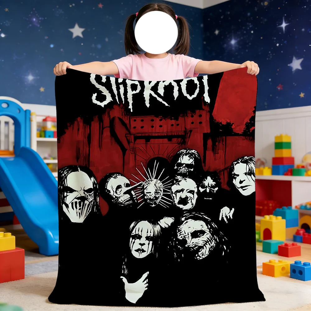 Blanket For Soft Throw S-Slipknot Blanket for Rock Picnic Bed Band Sofa Home Bedroom Cozy Warm Comfortable
Blanket For Soft Throw S-Slipknot Blanket for Rock Picnic Bed Band Sofa Home Bedroom Cozy Warm Comfortable