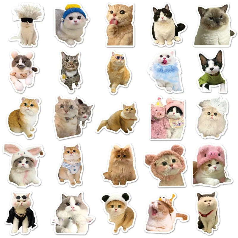 100PCS Kawaii Love Cat PVC Sticker Aesthetic Children's Korean Decoration Scrapbooking Stationery School Supplies for Kids
100PCS Kawaii Love Cat PVC Sticker Aesthetic Children's Korean Decoration Scrapbooking Stationery School Supplies for Kids