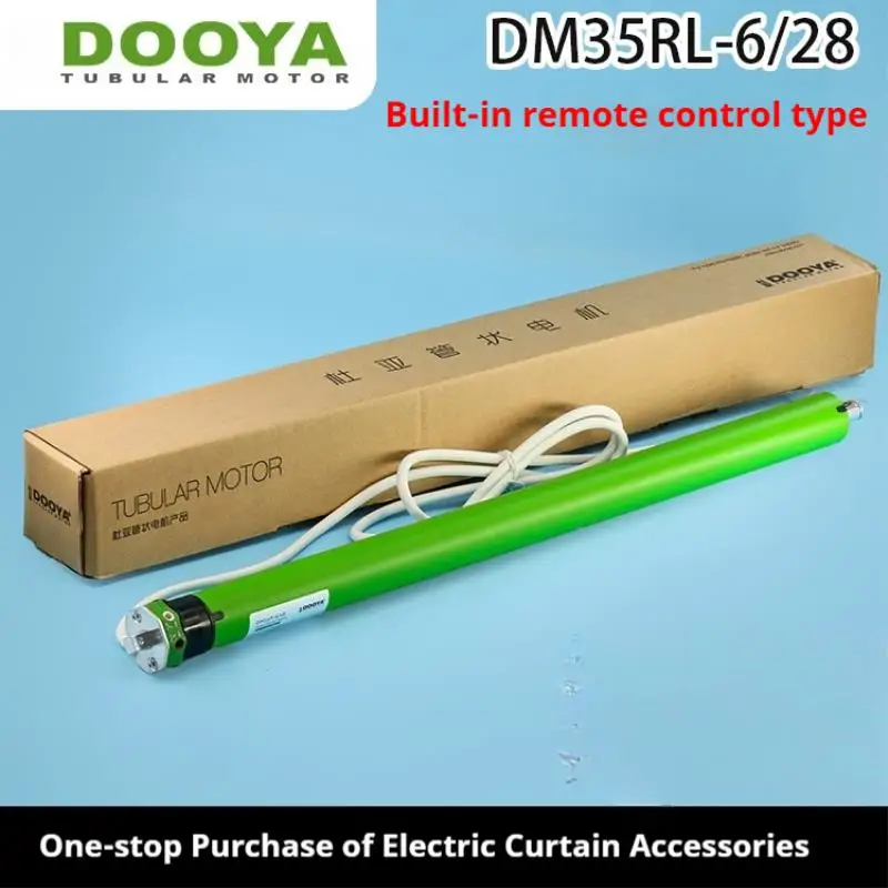 Smart Electric Roller Shade DM35RL with Tubular Motor Wireless Remote Control for Home Automation and Interior Decor
Smart Electric Roller Shade DM35RL with Tubular Motor Wireless Remote Control for Home Automation and Interior Decor