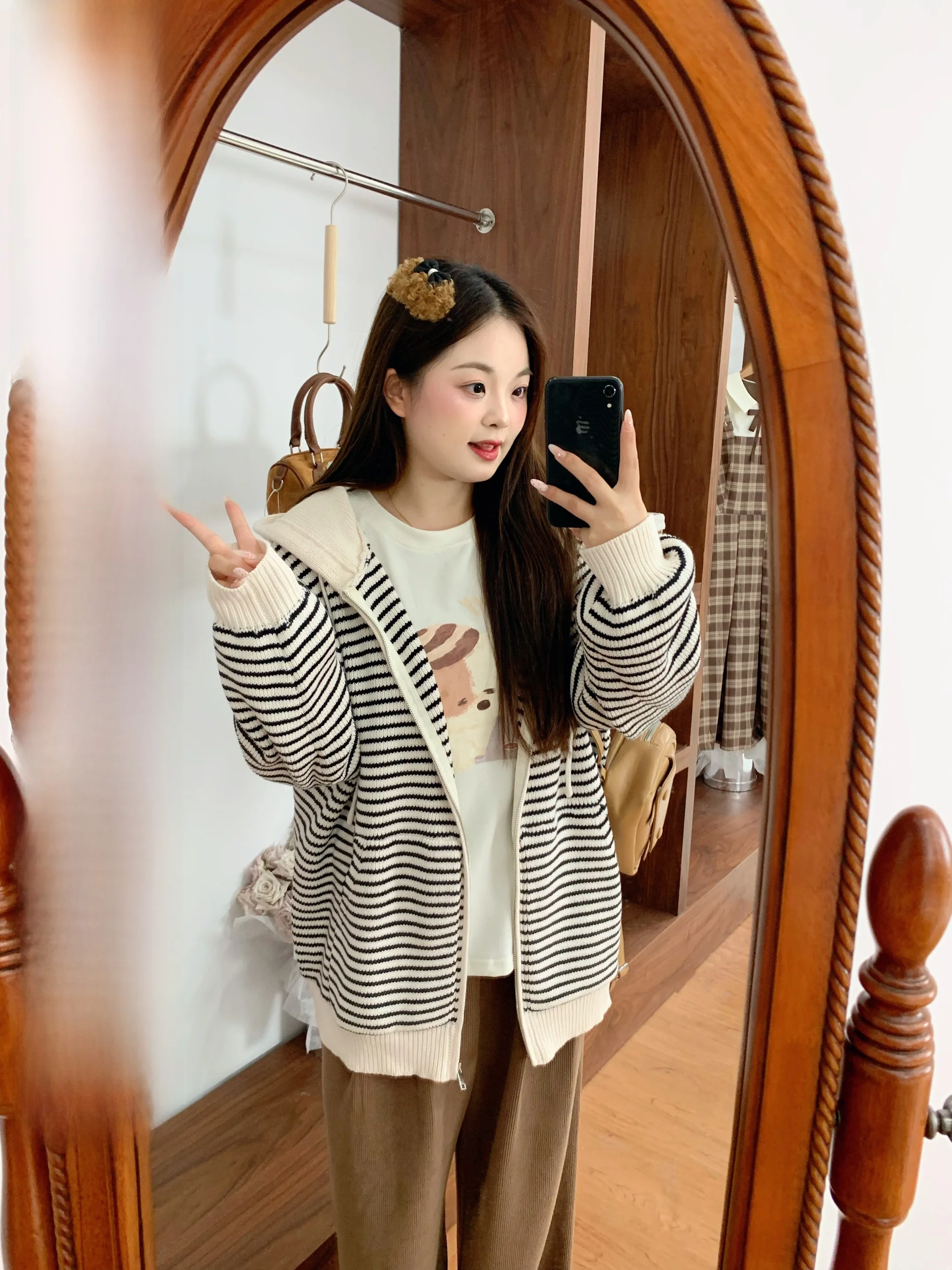 Loose Striped Knit Sweater Casual Boredom-Free Sle Women's Summer Thiened ort Sve round Ne Cardigan Knot
Loose Striped Knit Sweater Casual Boredom-Free Sle Women's Summer Thiened ort Sve round Ne Cardigan Knot
