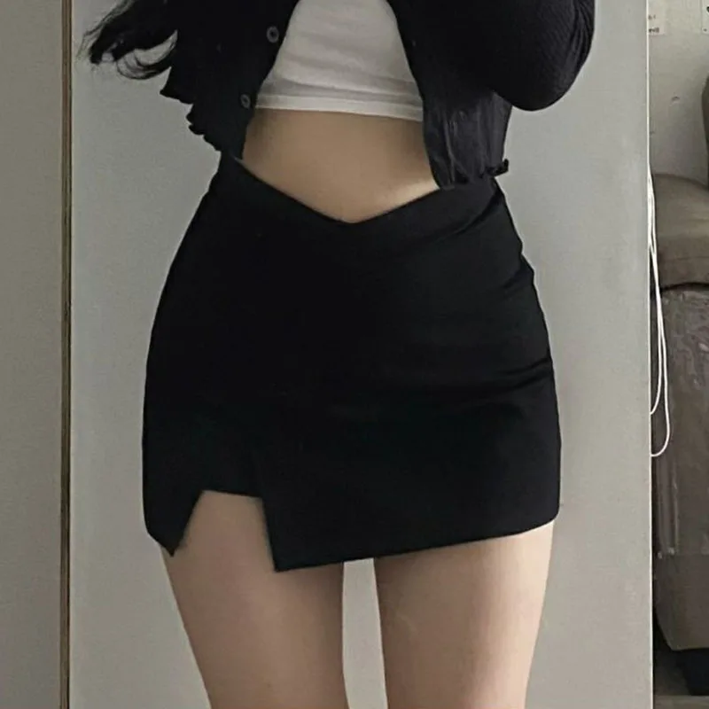 Casual Women Skirts Sexy Split Black Mini Skirts for Ladies High Waist Slim Skirts Pants Women‘s’ Clothing faldas para mujeres
Casual Women Skirts Sexy Split Black Mini Skirts for Ladies High Waist Slim Skirts Pants Women‘s’ Clothing faldas para mujeres