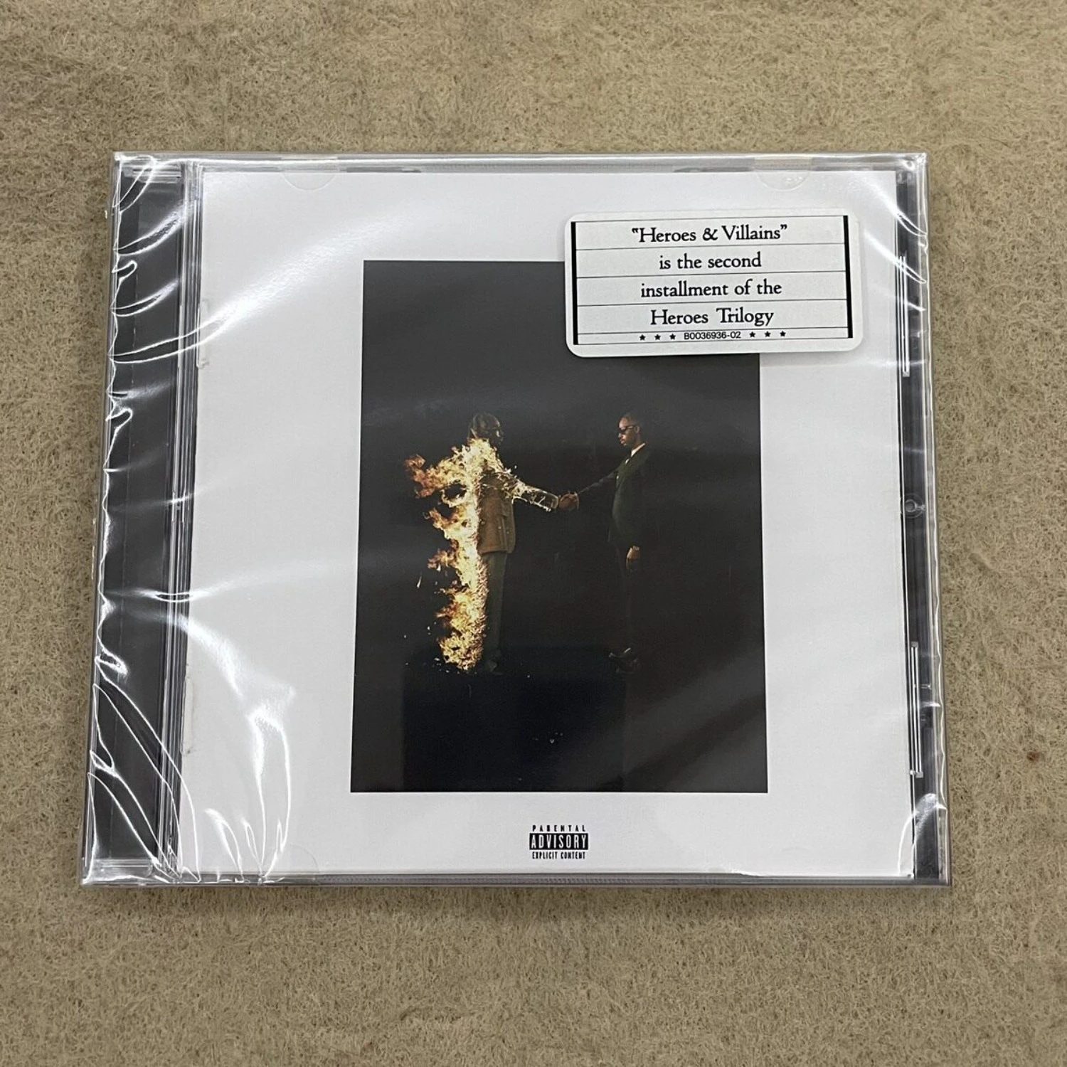 Rare Sealed Metro Boomin Heroes & Villains Hip Hop Trap Rap Audio CD Clear Digital Sound Collectible for Fans Home Art Decor
Rare Sealed Metro Boomin Heroes & Villains Hip Hop Trap Rap Audio CD Clear Digital Sound Collectible for Fans Home Art Decor