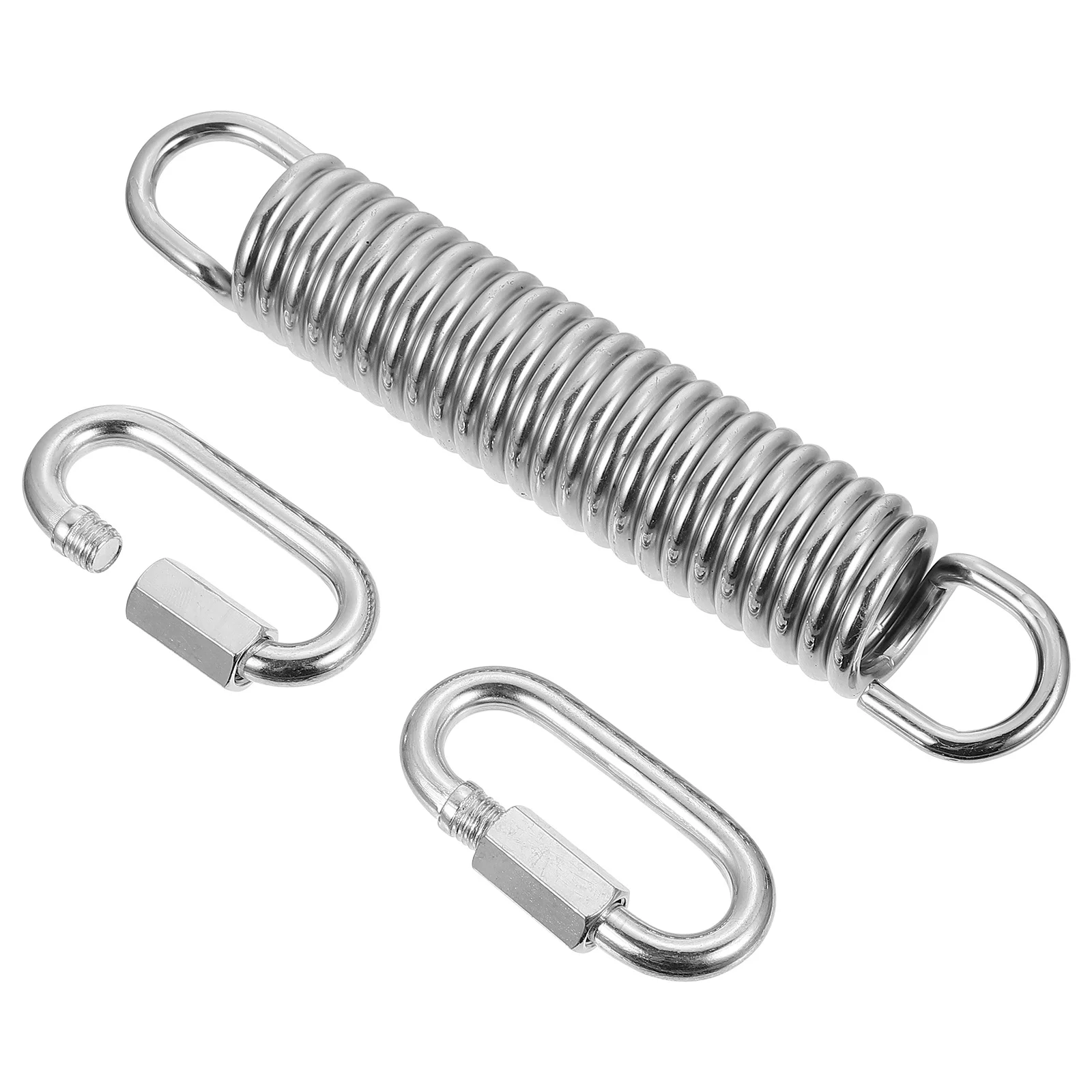Heavy Duty Steel Spring for Hammock Chair Hanging with Carabiner Clip Industrial Grade Long Coil Low
Heavy Duty Steel Spring for Hammock Chair Hanging with Carabiner Clip Industrial Grade Long Coil Low