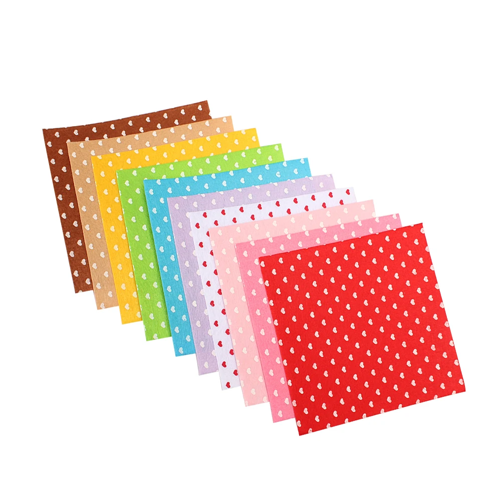 20pcs Fabric Love Set Bright Felt Slices DIY Craft Material Nonwoven Fabric Material Supplies Sewing Decor
20pcs Fabric Love Set Bright Felt Slices DIY Craft Material Nonwoven Fabric Material Supplies Sewing Decor