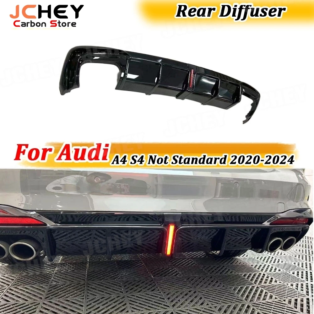 JCHEY ABS Rear Diffuser Lip Bumper With Light For Audi A4 S4 Not Standard 2020-2024 Rear Bumper Lip Diffuser With Light Body Kit
JCHEY ABS Rear Diffuser Lip Bumper With Light For Audi A4 S4 Not Standard 2020-2024 Rear Bumper Lip Diffuser With Light Body Kit