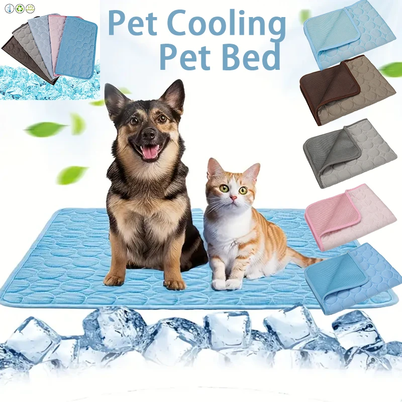 Cooling Pet Mat with Pillow for Dogs & Cats-Washable, Breathable for Medium To Small Pets, Perfect for Dog Beds,Dog Cooling Mat
Cooling Pet Mat with Pillow for Dogs & Cats-Washable, Breathable for Medium To Small Pets, Perfect for Dog Beds,Dog Cooling Mat