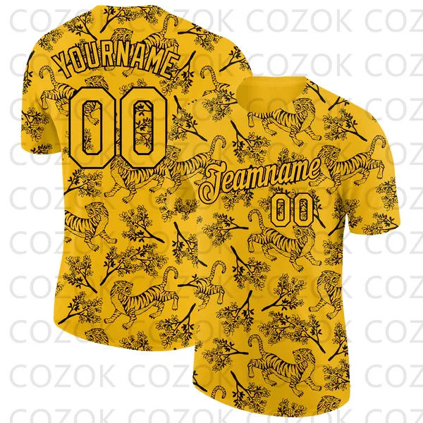 Custome Tiger Pattern Football Jerseys for Men Women Unisex Football Short Sleeves Athletic Tee Shirts
Custome Tiger Pattern Football Jerseys for Men Women Unisex Football Short Sleeves Athletic Tee Shirts