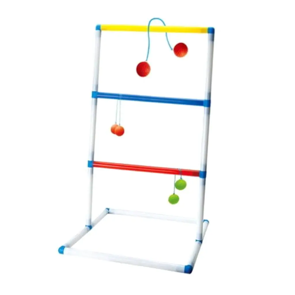 Plastic Ladder Ball Sports Game Easy Install Outdoor Lawn Toss Set for Birthday Camping Fun
Plastic Ladder Ball Sports Game Easy Install Outdoor Lawn Toss Set for Birthday Camping Fun