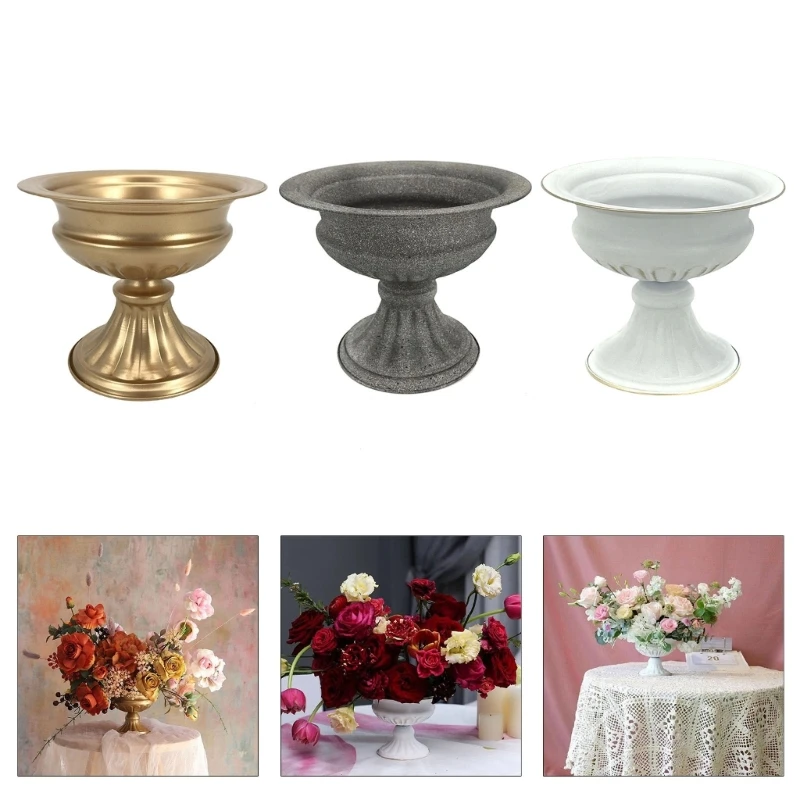 F26C Stylish Tall Flower Vase Dry Flower Arrangement Vase For Indoor Outdoor Use Aesthetic Iron Vase for Home Desk Display
F26C Stylish Tall Flower Vase Dry Flower Arrangement Vase For Indoor Outdoor Use Aesthetic Iron Vase for Home Desk Display